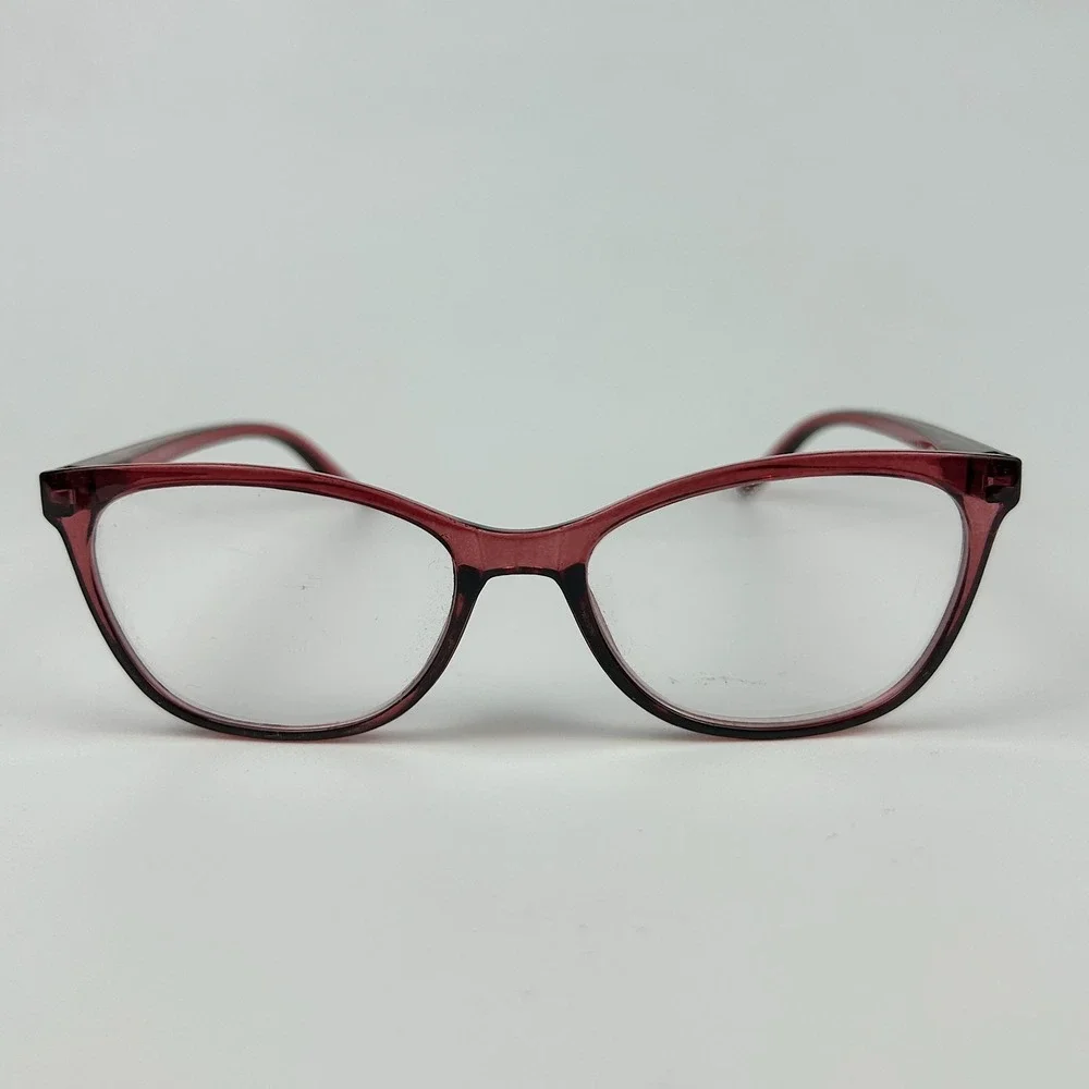 Nine West NS1223 Womens Eyeglasses Frame Rose Plastic Full Rim 52-17-141 mm
